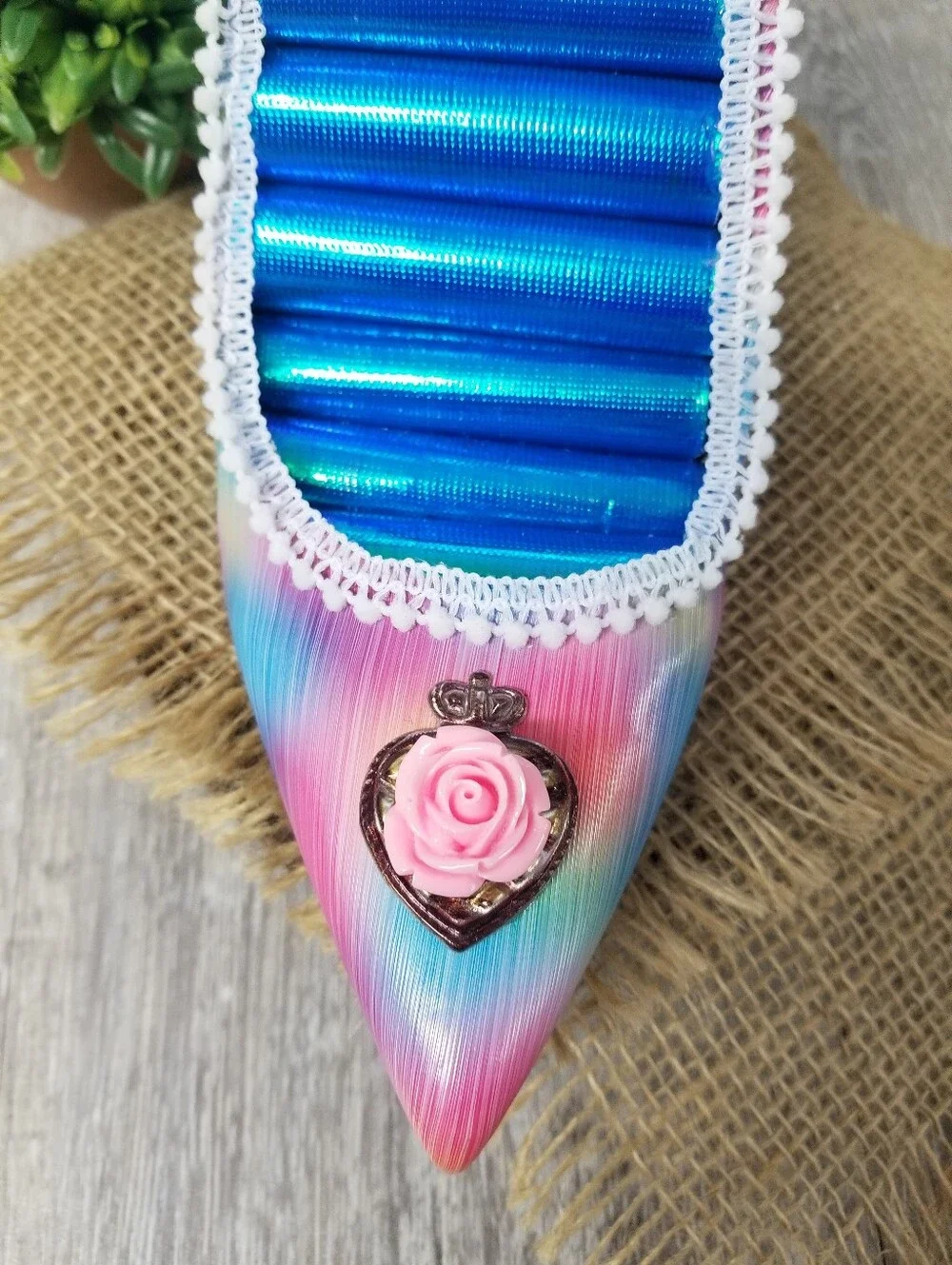 High Heel Ring Holder